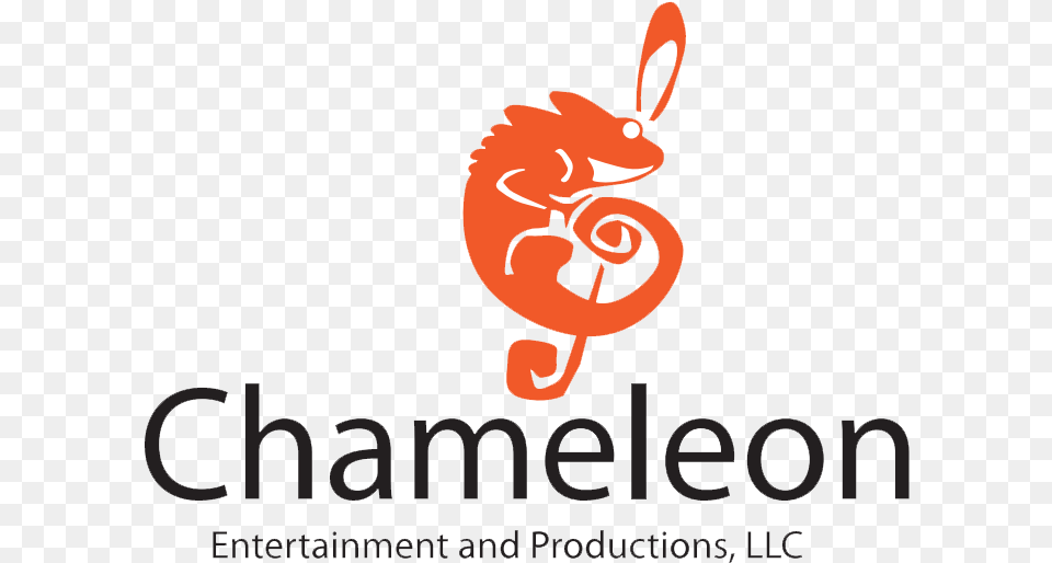 Chameleon And Music Logo, Animal, Lizard, Reptile Png