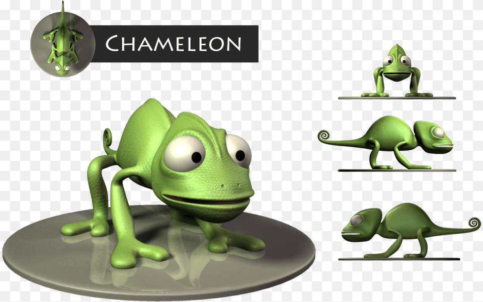 Chameleon By Phewcumber Sims, Toy, Amphibian, Animal, Frog Free Png