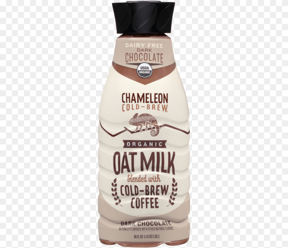 Chameleon Cold Brew Organic Dark Chocolate Oat Milk Bottle, Food Free Png Download
