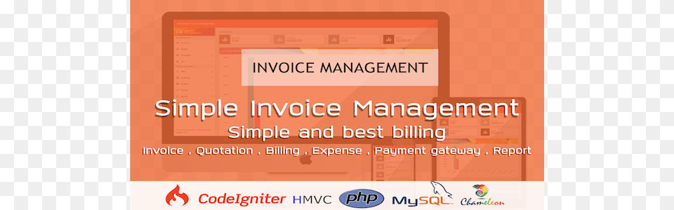 Chameleon Invoice Manager Mysql, Text, File Free Png