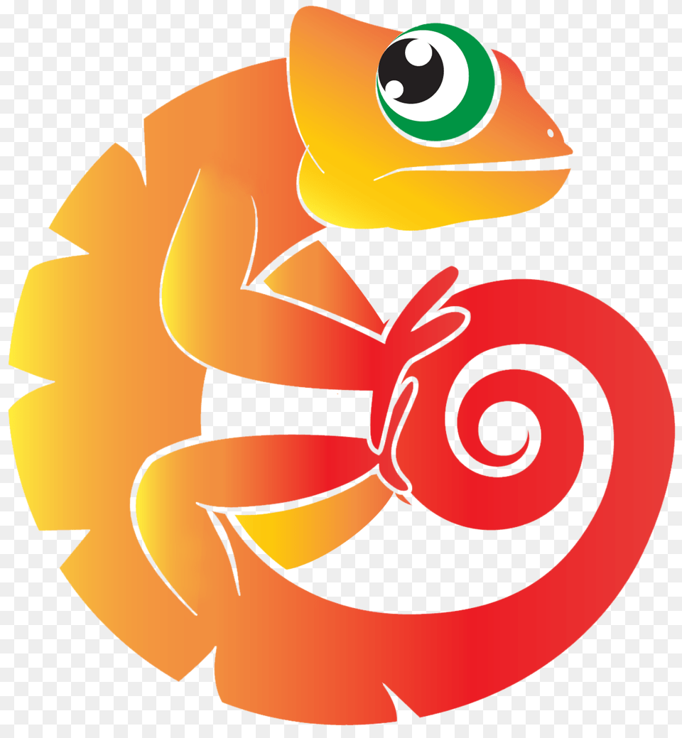 Chameleon Production Logo Chameleon, Animal, Lizard, Reptile, Dynamite Png Image