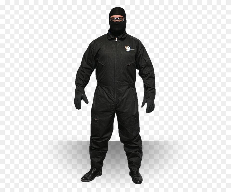 Chameleon Suit Front Dry Suit, Adult, Clothing, Coat, Jacket Free Png Download