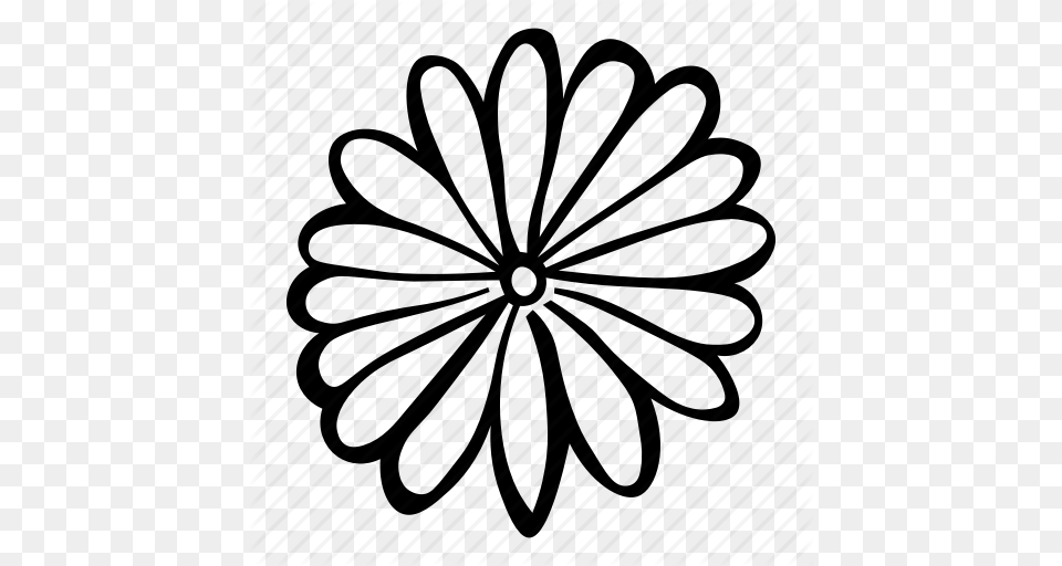 Chamomile Flower Flowers Garden Nature Plant Icon, Daisy, Art, Floral Design, Graphics Free Png
