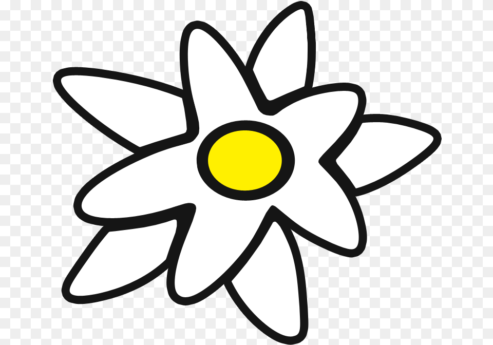 Chamomile Style Mid Edelweiss Yellow Image Bee A Part, Daisy, Flower, Plant, Daffodil Free Transparent Png