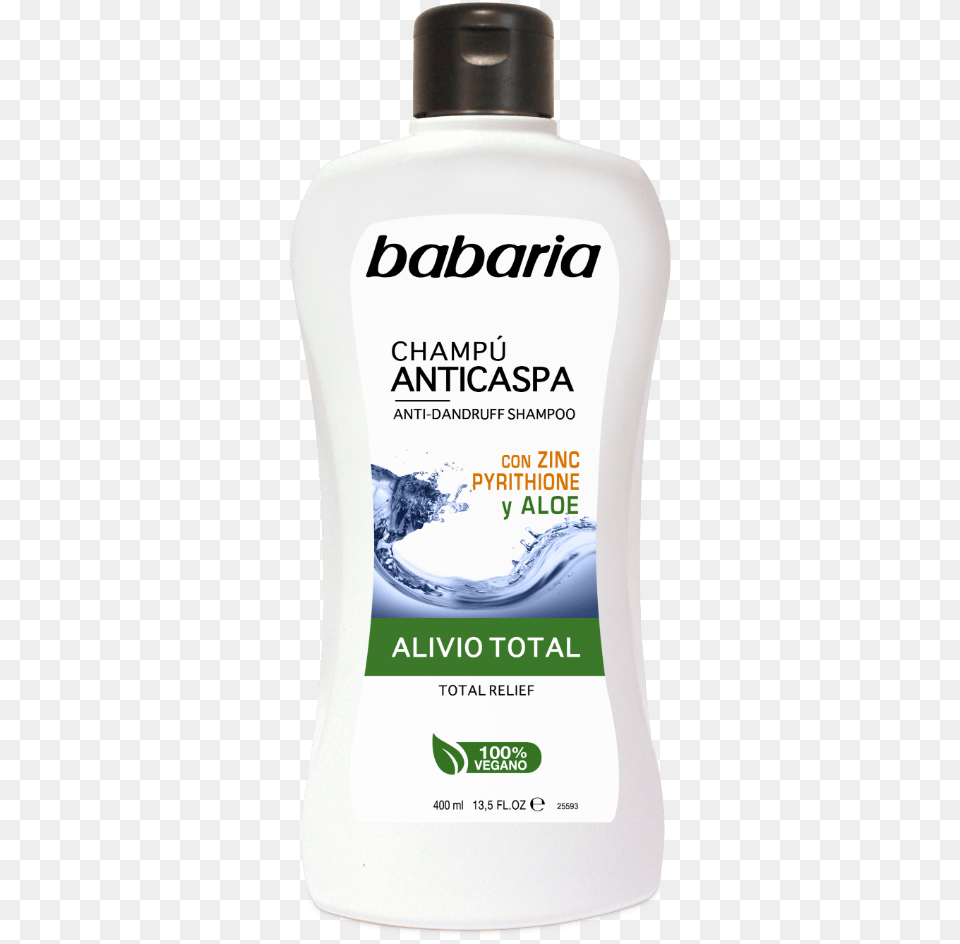 Champ Anticaspa De Aloe Vera De Babaria Champu Anticaspa Babaria, Bottle, Lotion, Cosmetics, Perfume Free Png Download