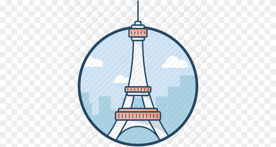 Champ De Mars Eiffel Tower Iron Lattice Tower Paris Tour, City, Disk, Architecture, Building Png Image