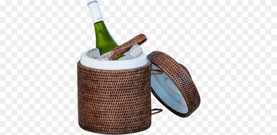 Champagne, Basket, Bottle, Alcohol, Beverage Png Image