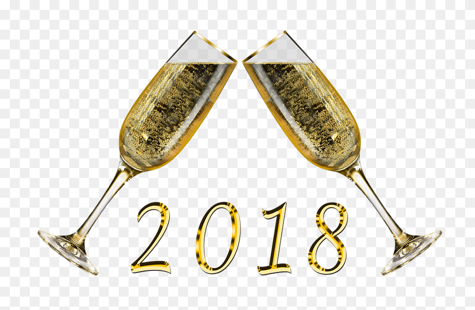 Champagne 2018, Alcohol, Beverage, Glass, Liquor Free Transparent Png
