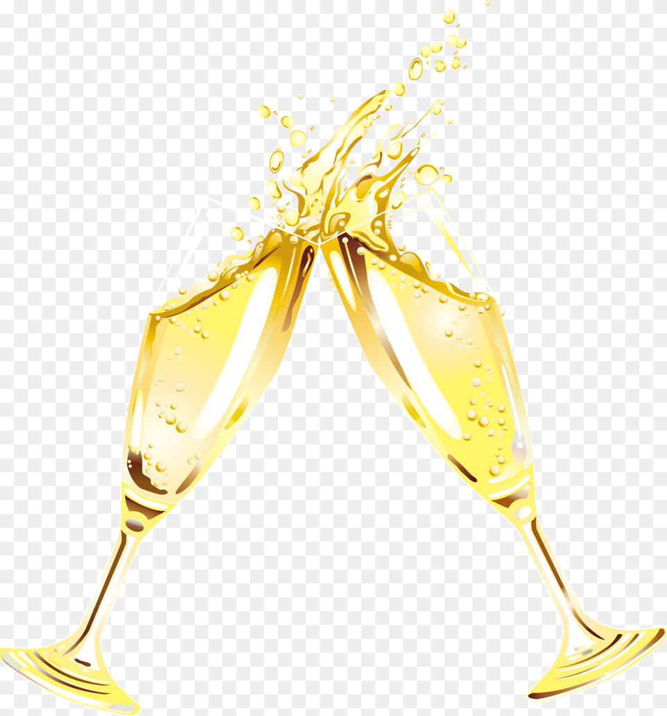 Champagne, Glass, Alcohol, Wine, Liquor Free Png Download