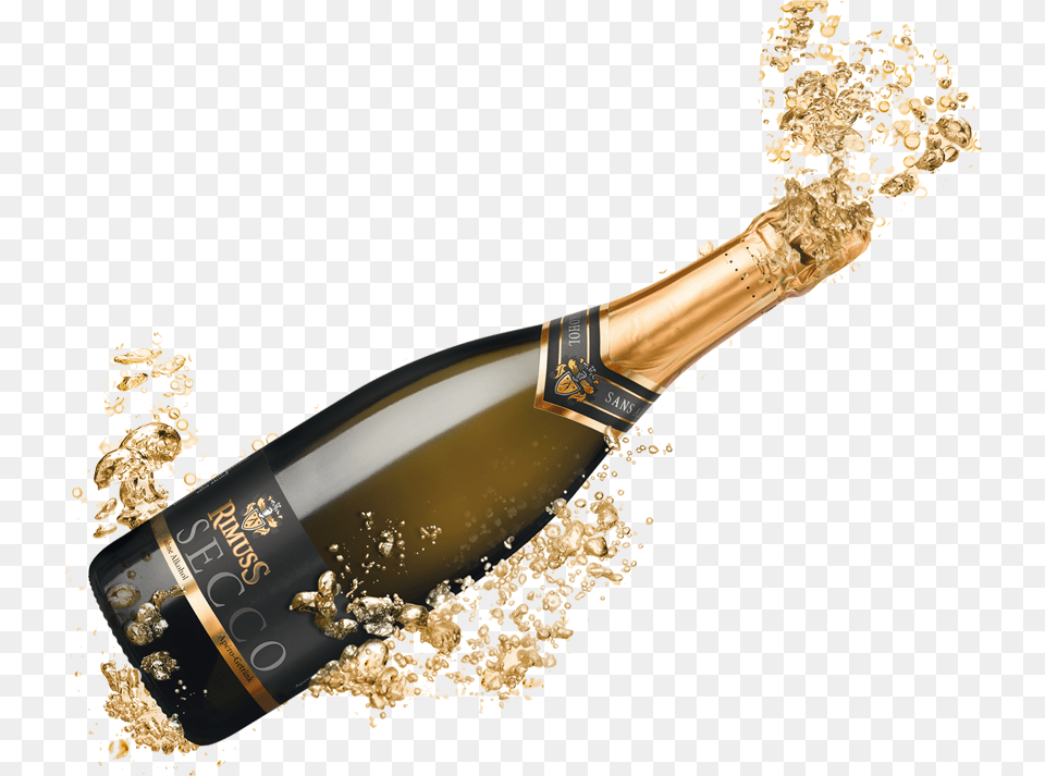 Champagne, Bottle, Alcohol, Beer, Beverage Png