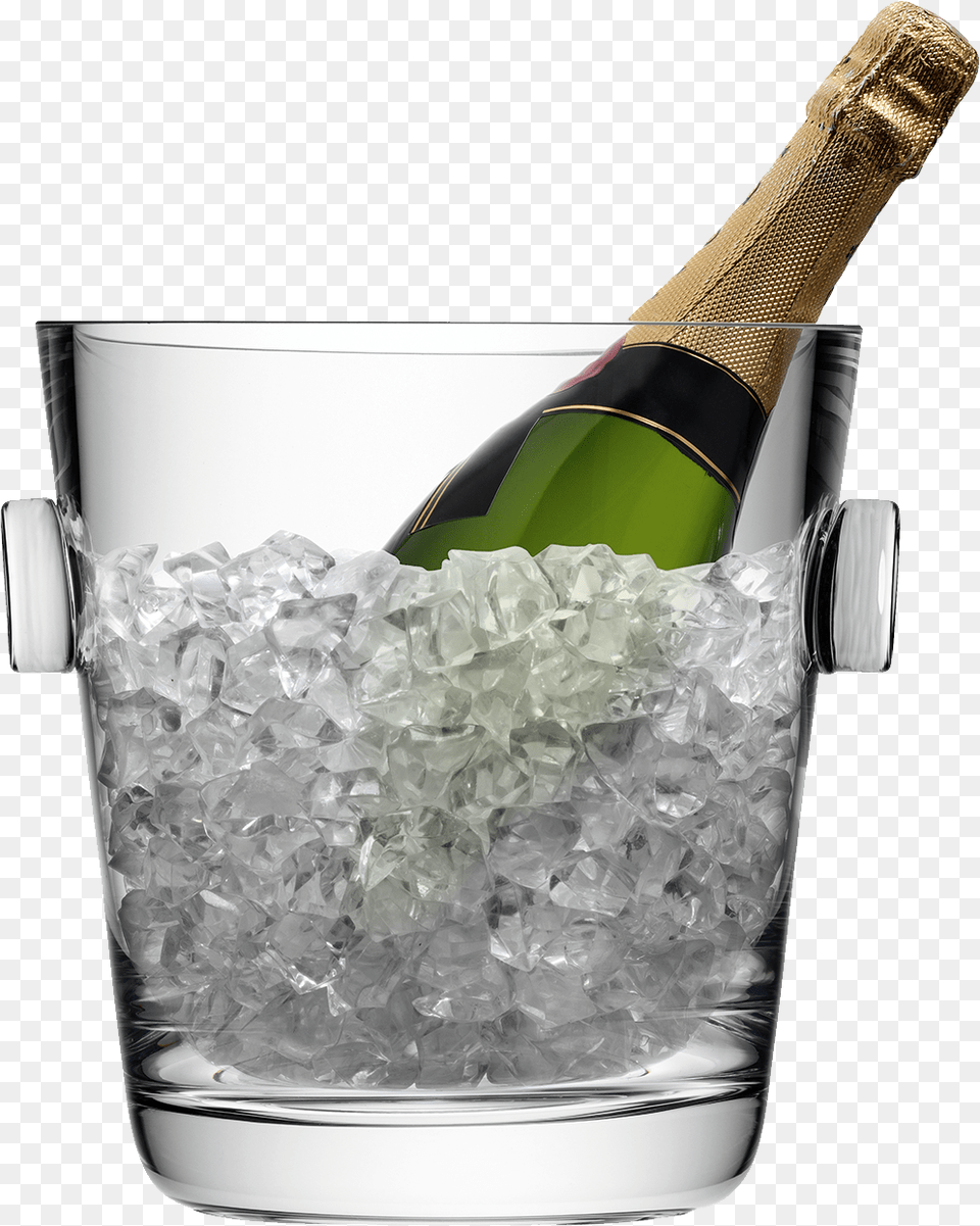 Champagne, Glass, Smoke Pipe, Bucket, Bottle Png Image