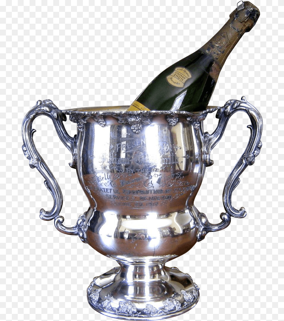 Champagne, Smoke Pipe, Trophy Free Png Download