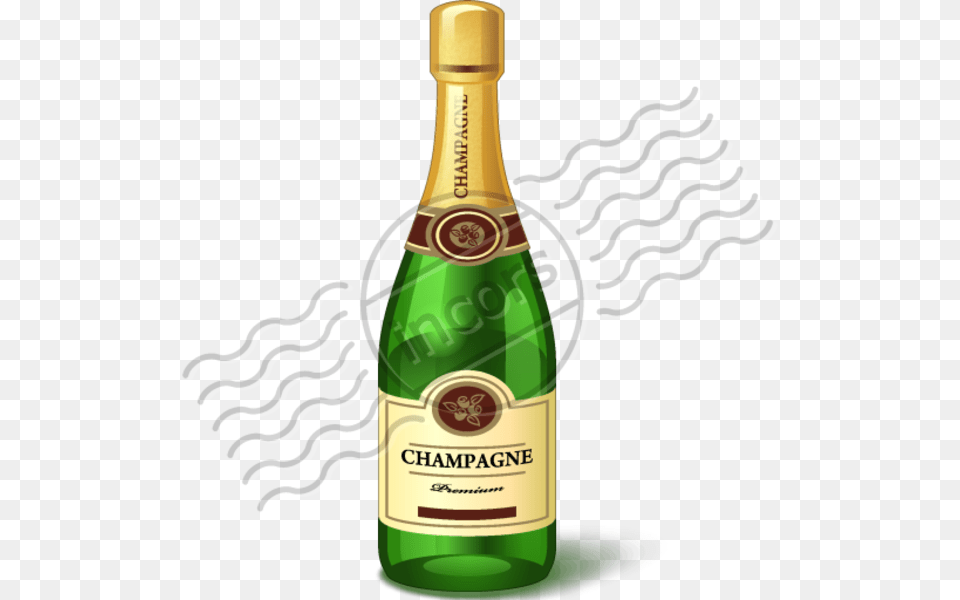 Champagne Bottle, Alcohol, Beverage, Liquor, Wine Free Transparent Png