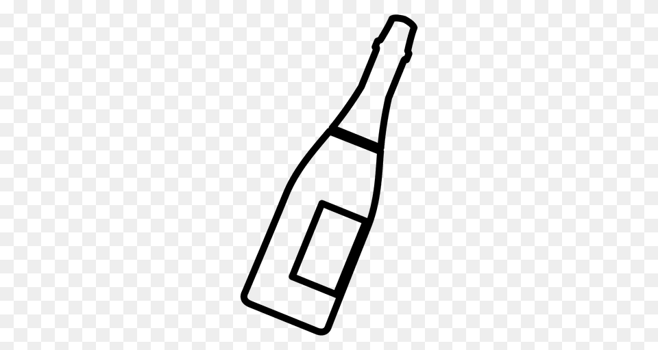 Champagne Bottle Icon, Alcohol, Beverage, Liquor, Wine Free Png