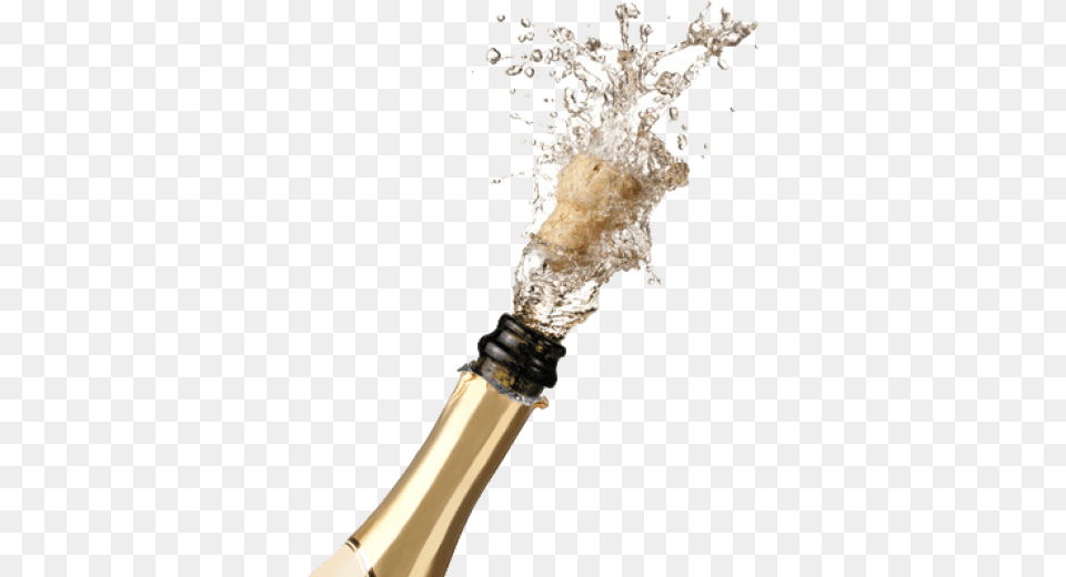 Champagne Bottle Popping Transparent Champagne Pop Png Image