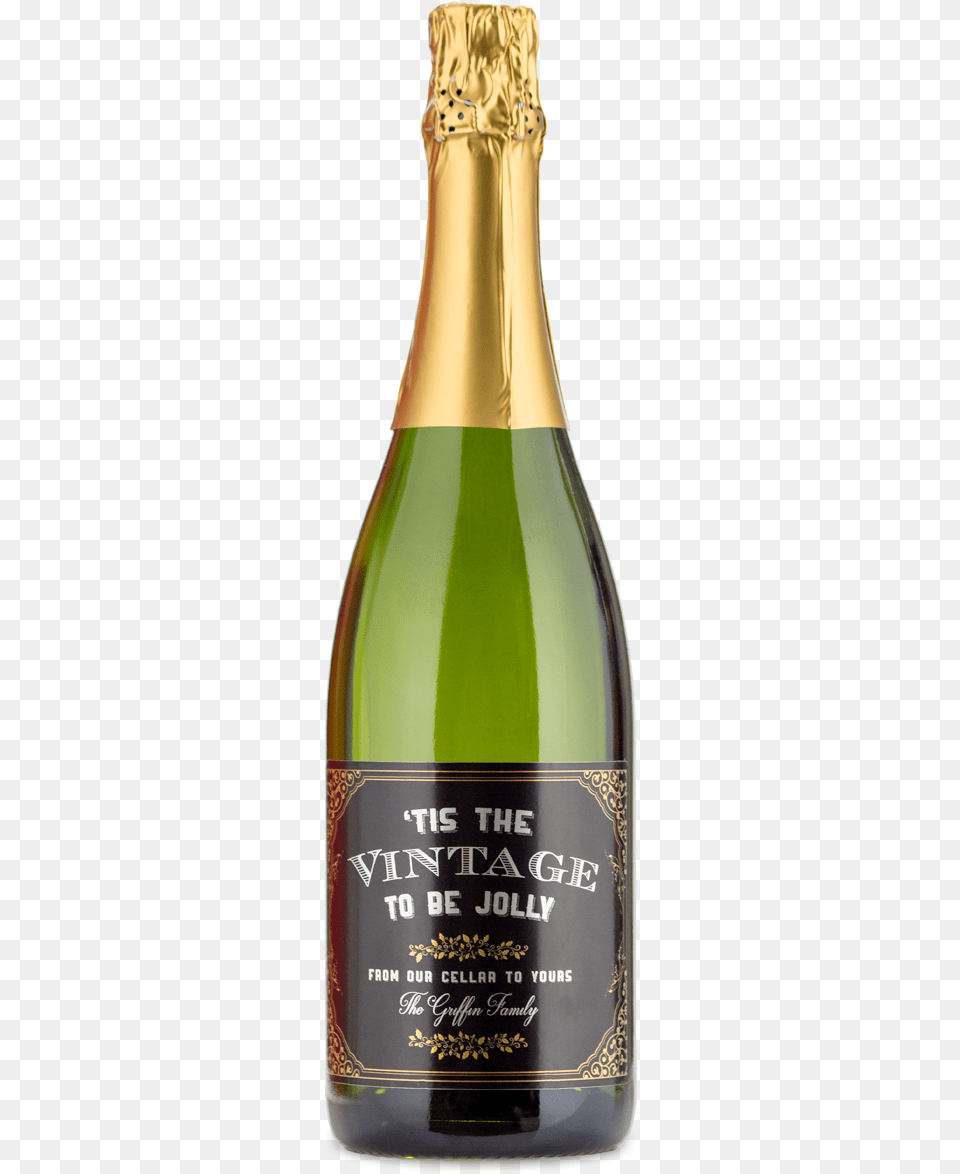 Champagne Business Milestone Gift Shempen Bottles, Alcohol, Beer, Beverage, Bottle Png Image