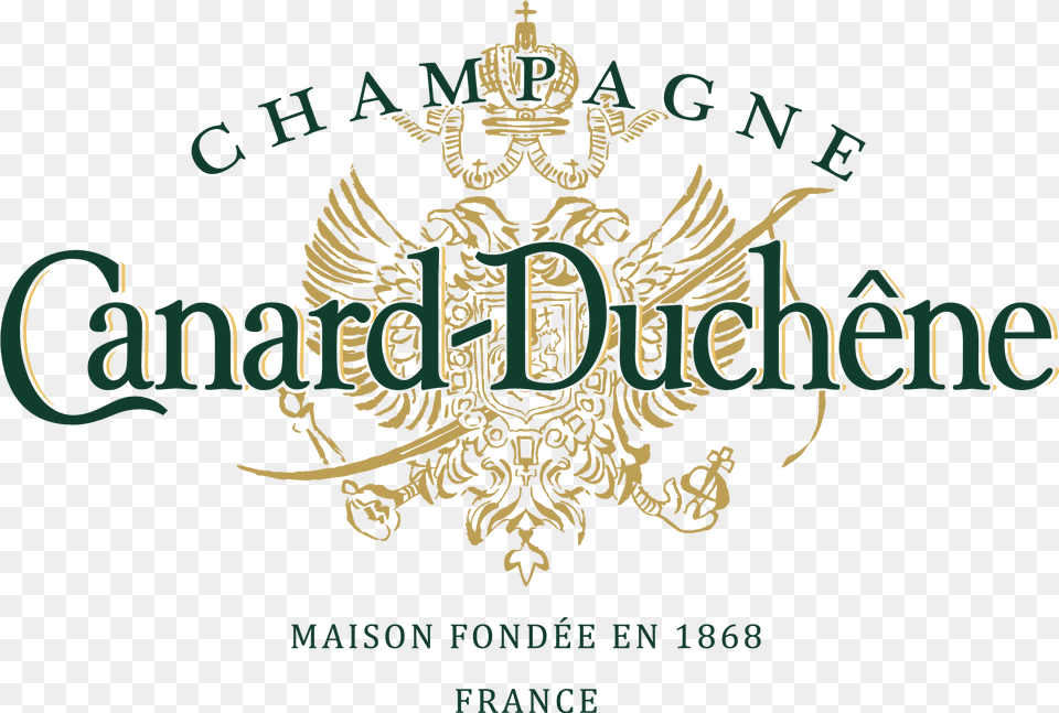 Champagne Canard Duchene Logo Canard Duchene, Emblem, Symbol, Text Png Image