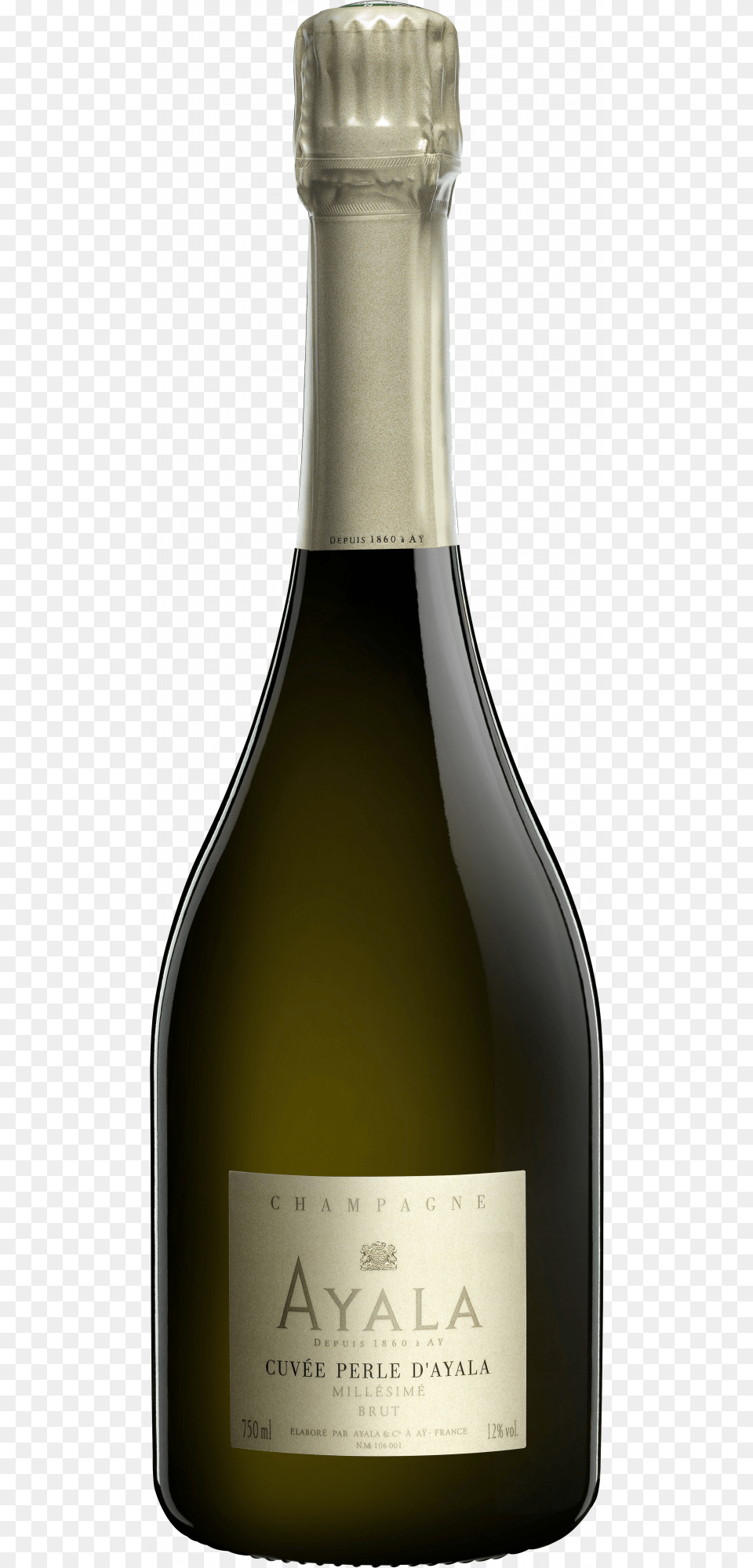 Champagne Champagne Ayala Perle D39ayala 2006, Alcohol, Beverage, Bottle, Liquor Png