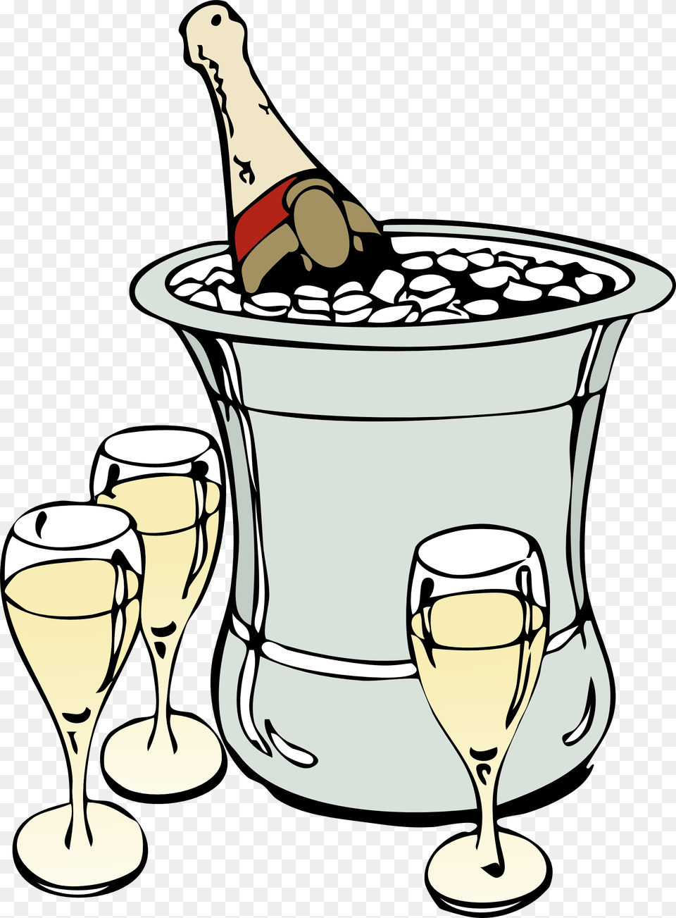 Champagne Clip Art, Glass, Alcohol, Beverage, Beer Png Image
