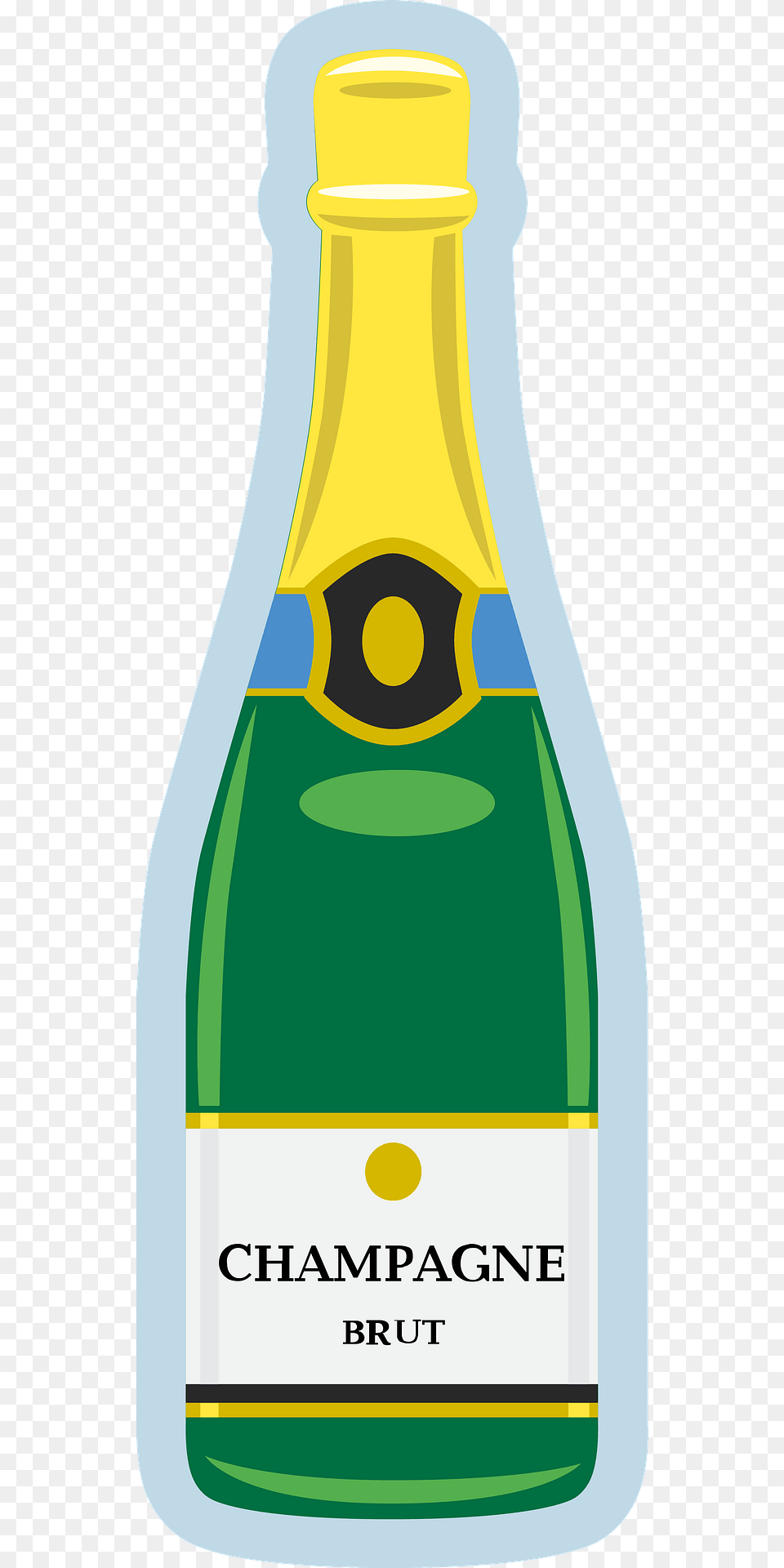 Champagne Clipart, Bottle, Alcohol, Beer, Beverage Png Image