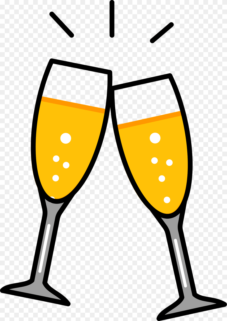 Champagne Clipart, Alcohol, Beverage, Glass, Liquor Png Image