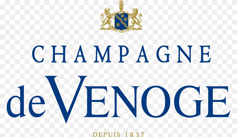 Champagne De Venoge Logo, Text Free Png Download