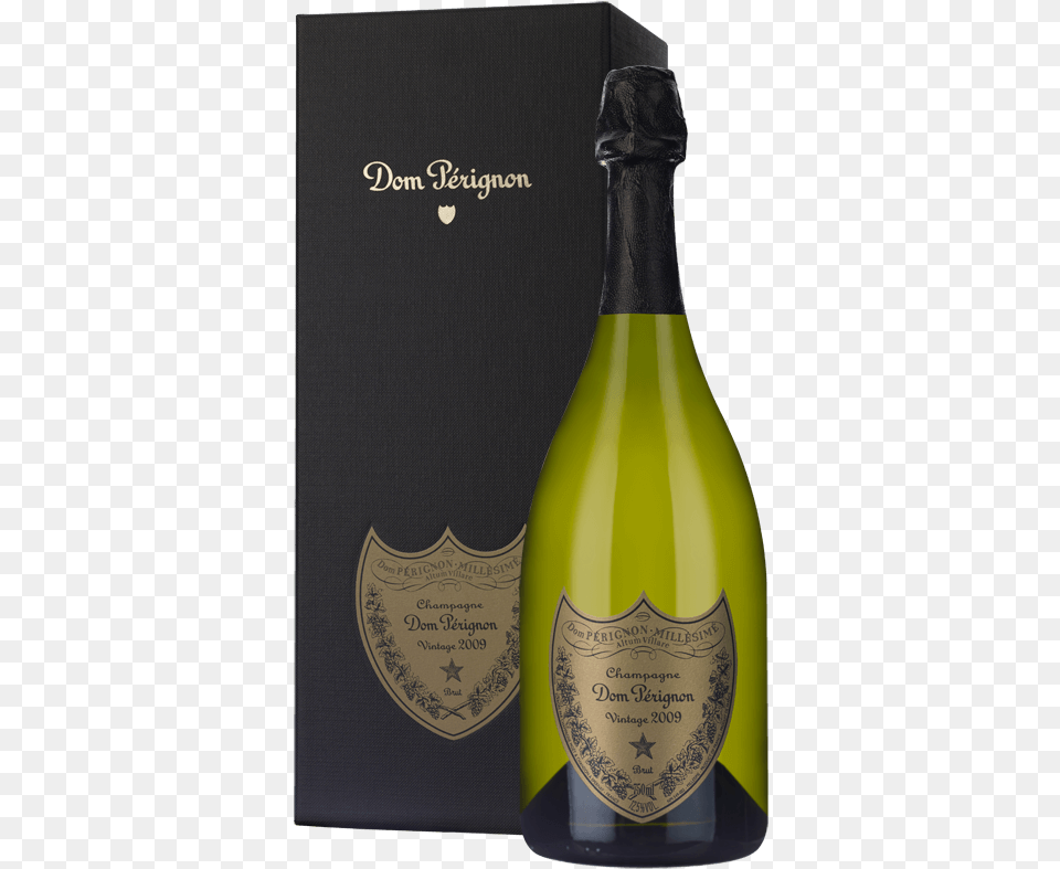 Champagne Dom Prignon Blanc Vintage 2009 Dom Perignon Champagne, Alcohol, Beverage, Bottle, Liquor Free Png Download