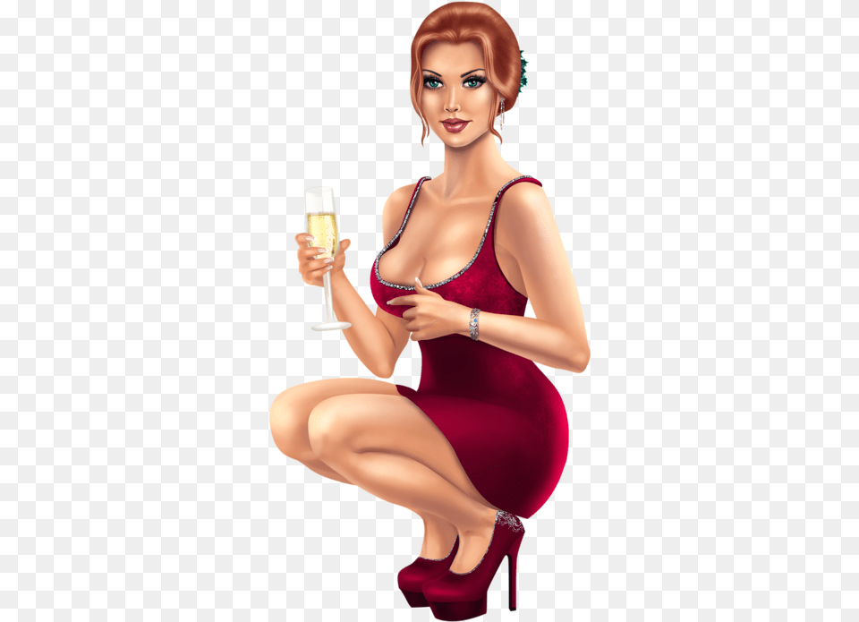 Champagne Femme Tubes, Adult, Shoe, Person, High Heel Free Png Download