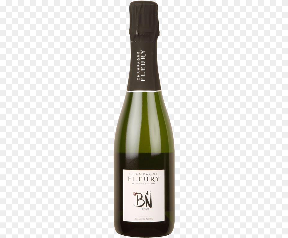 Champagne Fleury Blanc De Noirs Champagne Fleury Blanc De Noir Brut, Alcohol, Beverage, Bottle, Beer Free Png