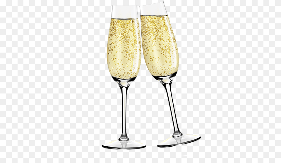 Champagne Glass New Year Champagne Glass Transparent, Alcohol, Beverage, Liquor, Wine Free Png