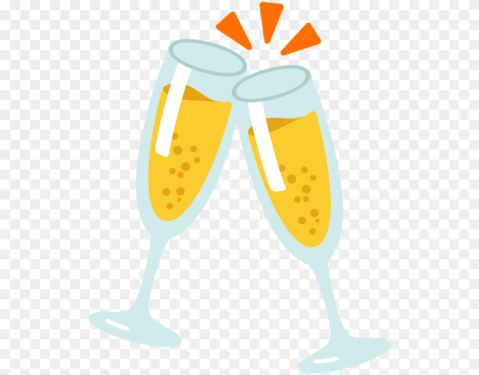 Champagne Glass Wine Glass New Year Champagne Emoji New Year 2019 Emoji, Alcohol, Beverage, Cocktail, Electrical Device Free Transparent Png
