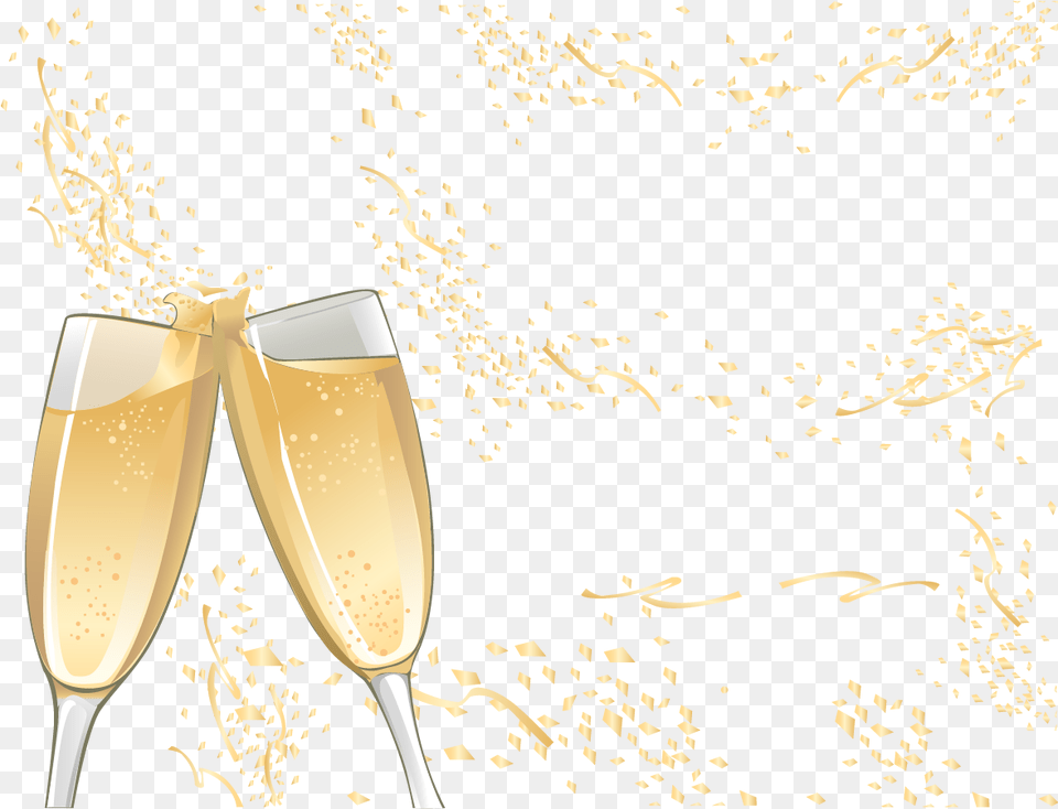 Champagne Glass Yellow Champagne Glasses Celebration Transparent, Alcohol, Beverage, Liquor, Wine Png Image