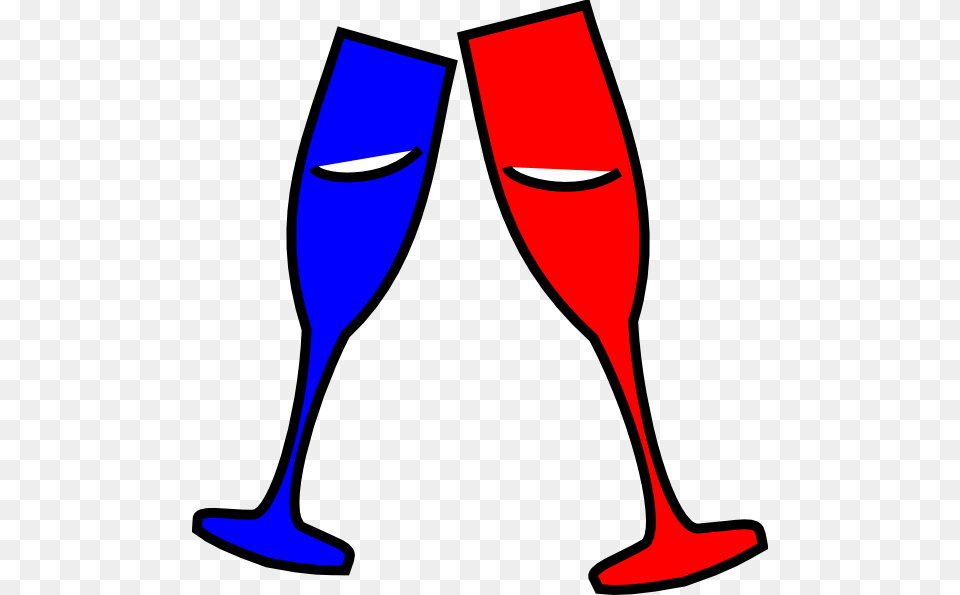 Champagne Glasses Red And Blue Clip Art, Alcohol, Beverage, Glass, Liquor Png