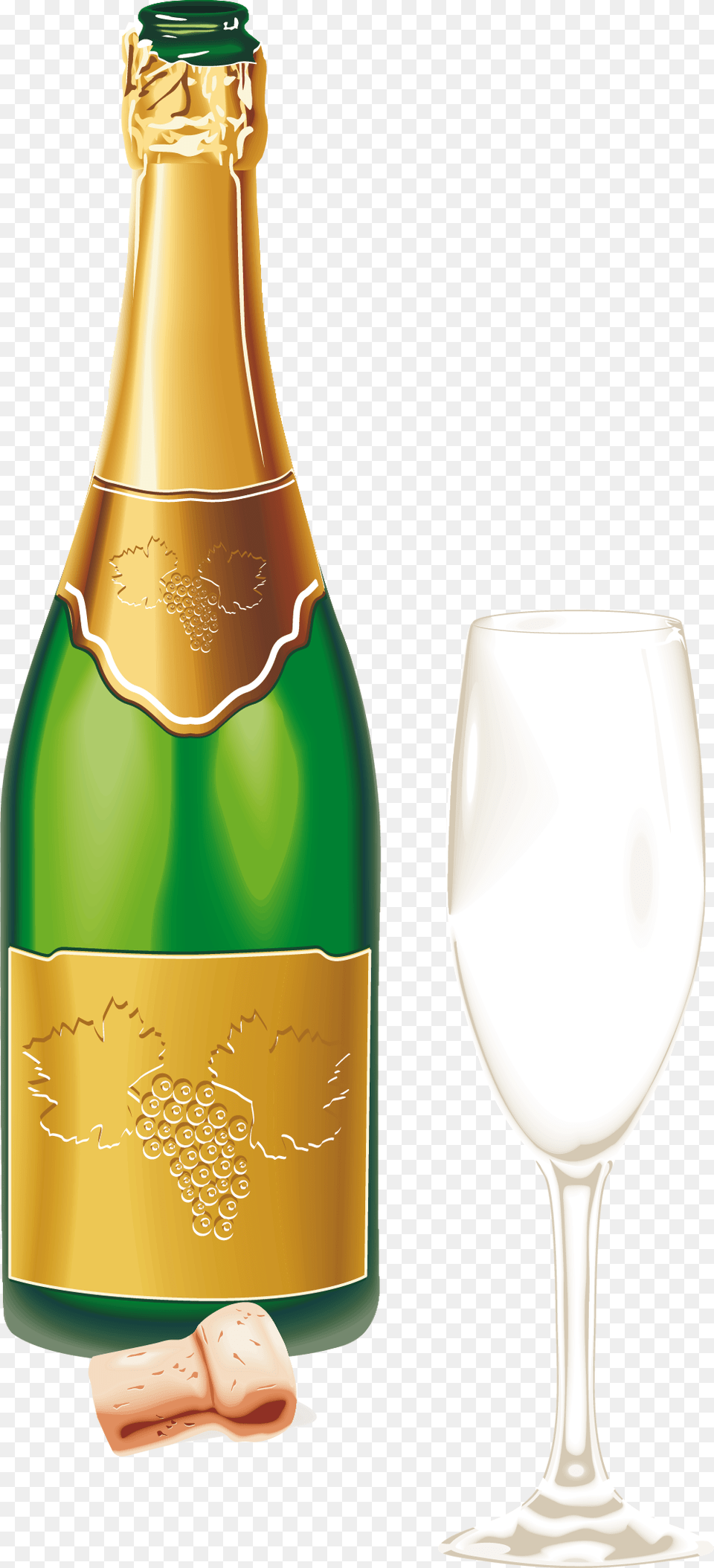 Champagne Images Champagne Bottle Glass, Wine, Liquor, Alcohol, Beverage Free Png Download