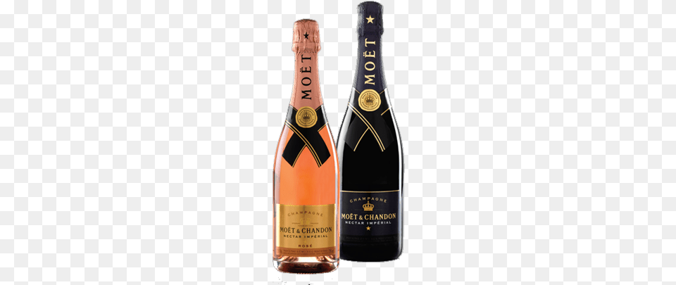 Champagne Is Filled With Fresh Aromas Of Strawberry Moet Amp Chandon Champagne Nectar Imperial, Alcohol, Wine, Liquor, Wine Bottle Png Image