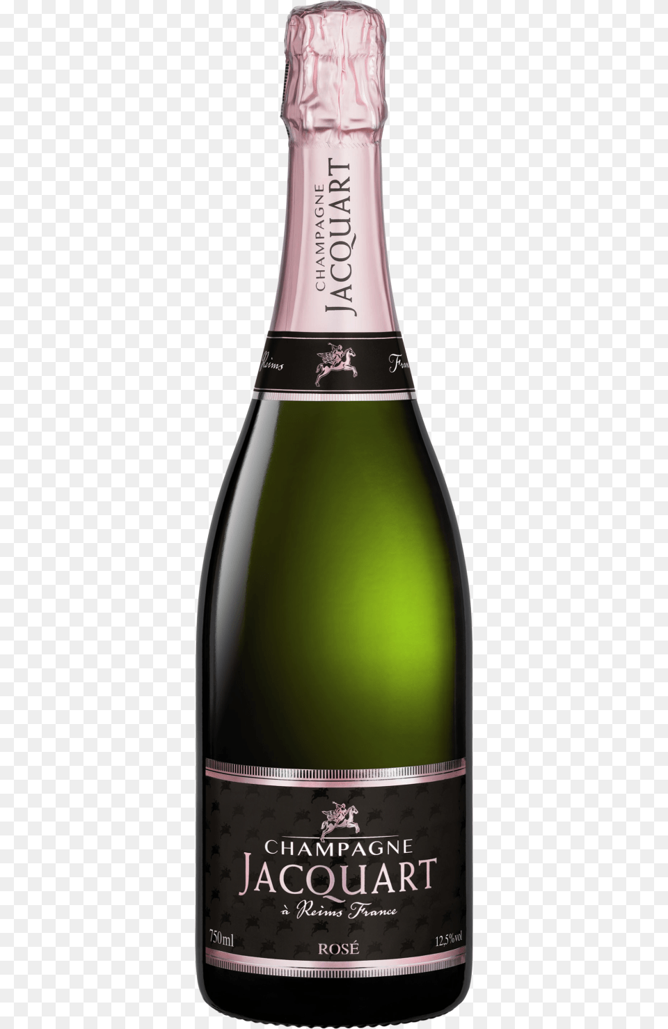 Champagne Jacquart Ros Mosaique, Alcohol, Beverage, Bottle, Liquor Png Image