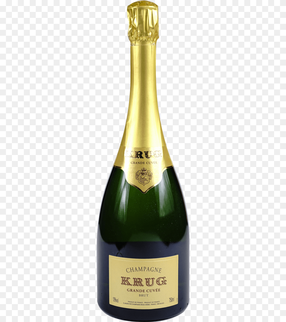 Champagne Krug, Bottle, Alcohol, Beverage, Beer Png Image