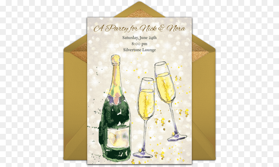 Champagne Let39s Go To The Bar Champagne Bottle Art Multi X Large, Alcohol, Beer, Beverage, Liquor Png