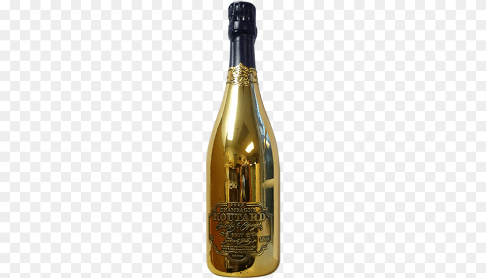 Champagne Moutard Champagne Moutard Cuvee 6 Cepages Gold, Alcohol, Beer, Beverage, Bottle Free Transparent Png