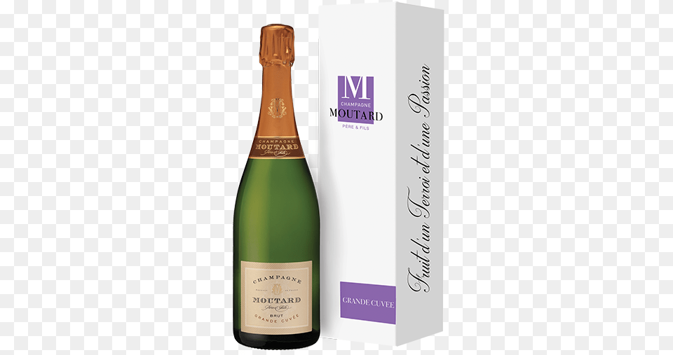 Champagne Moutard Ros, Alcohol, Beverage, Bottle, Liquor Free Png