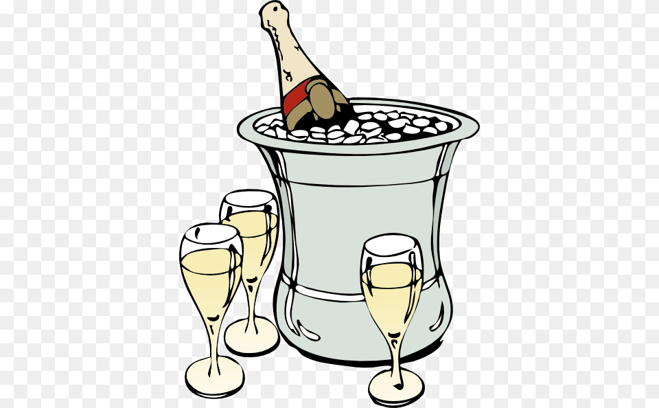 Champagne On Ice Clip Art, Glass, Alcohol, Beverage, Beer Free Transparent Png