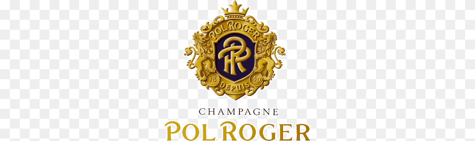 Champagne Pol Roger Logo, Badge, Symbol Free Png
