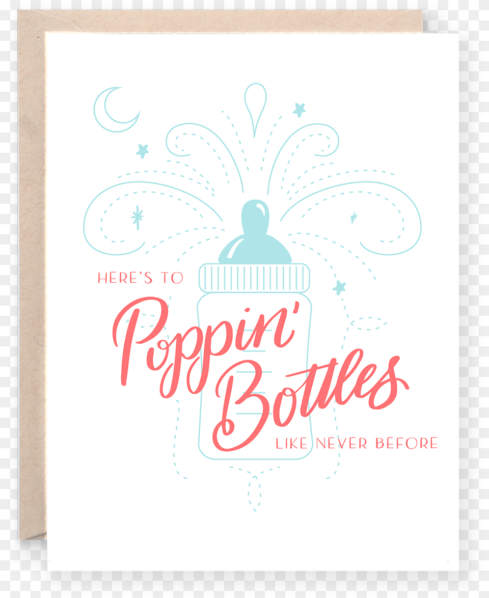 Champagne Popping, Envelope, Greeting Card, Mail, White Board Free Png Download