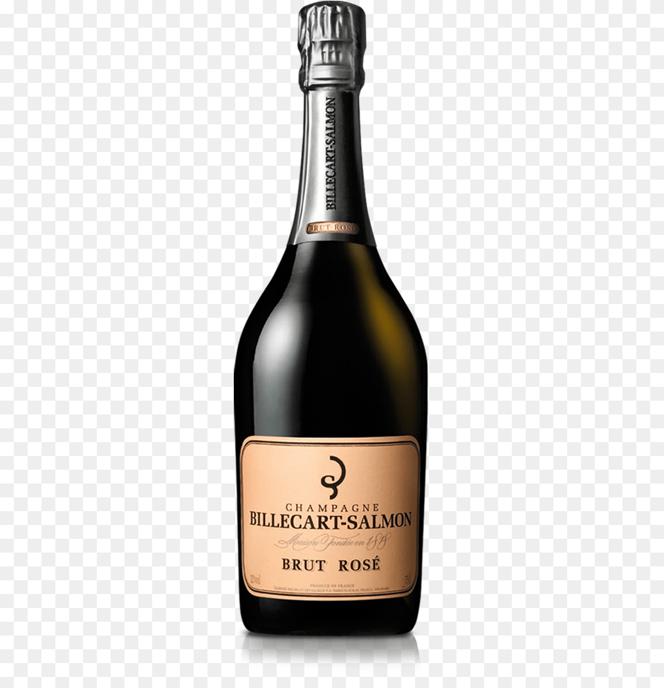 Champagne Ros Billecart Salmon, Alcohol, Beverage, Bottle, Liquor Free Png