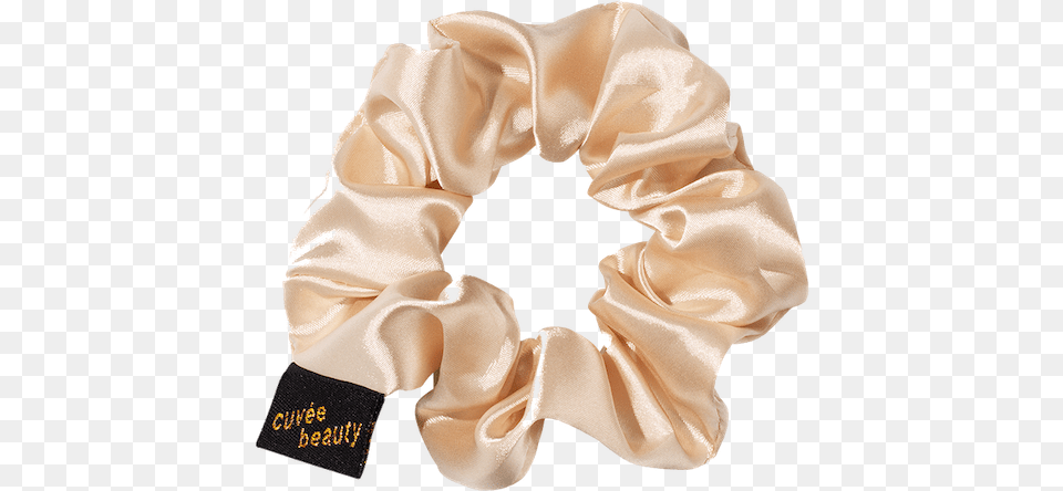 Champagne Silk Scrunchie Scarf, Blouse, Clothing, Wreath Png