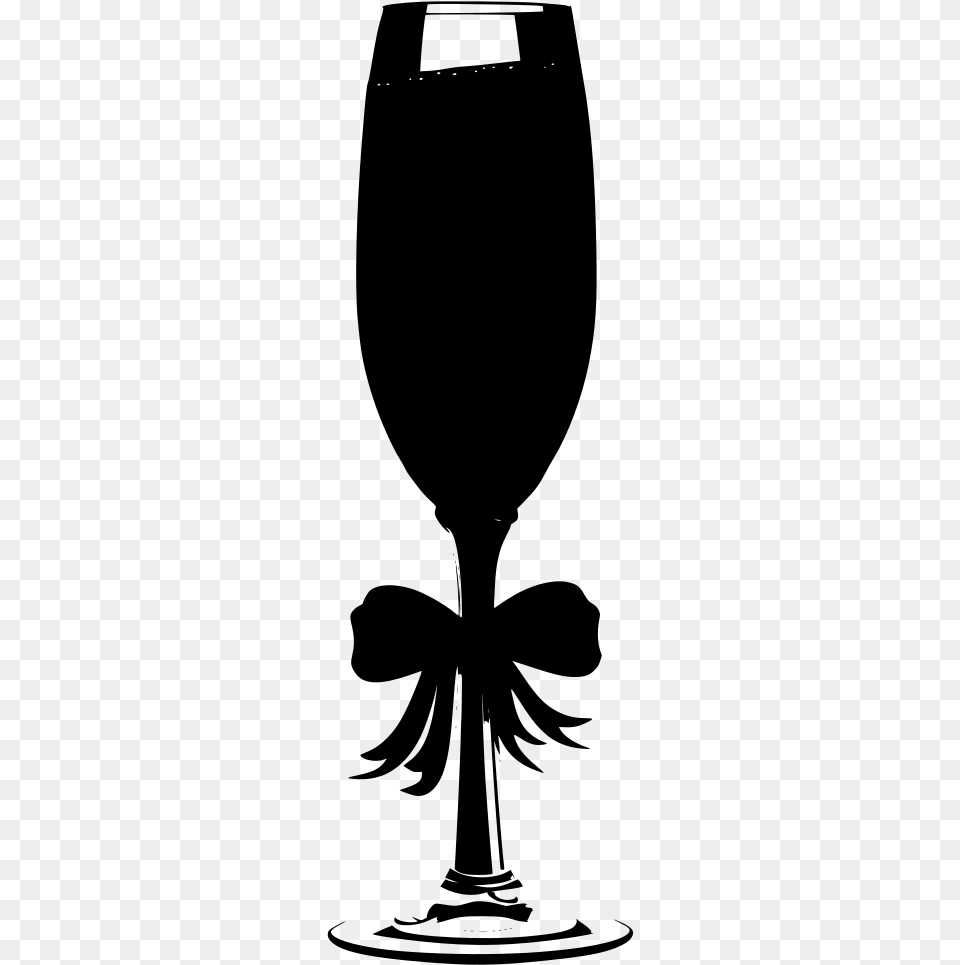 Champagne Stemware, Gray Free Png