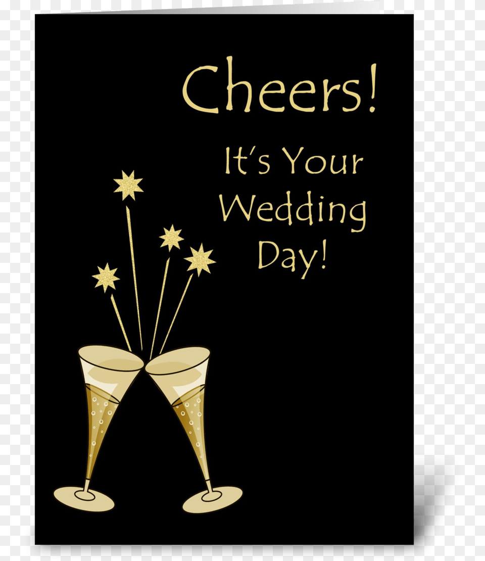 Champagne Toast Wedding Congratulations Greeting Card Congratulations On Your Wedding Cheers, Cream, Dessert, Food, Ice Cream Free Png