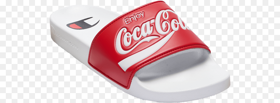 Champion Athleticwear Releases A Limited Edition Collab With Champion Coca Cola Collab Slides, Beverage, Coke, Soda, Clothing Free Png Download