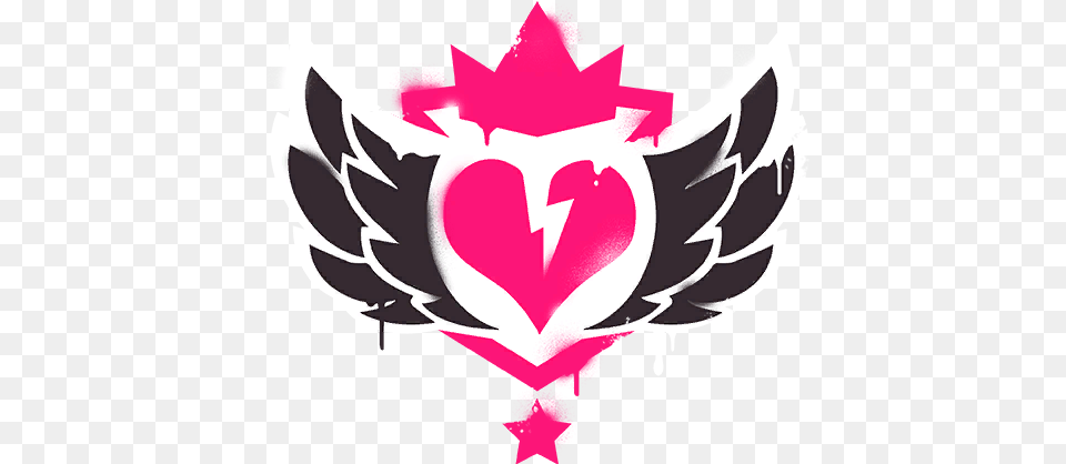 Champion Division Spray Fortnite Wiki Harley Quinn Fortnite, Emblem, Symbol, Logo, Baby Png Image
