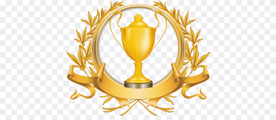 Champion Gold Cup Image Background Trophy Vector Free Png